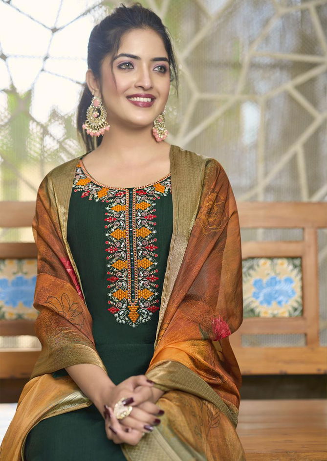 Nazakat By Kadlee Viscose Weaving Designer Kurti With Bottom Dupatta Wholesale Price In Surat